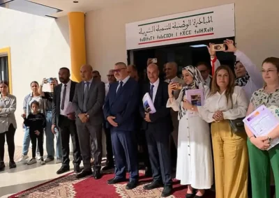 Inauguration de la plateforme